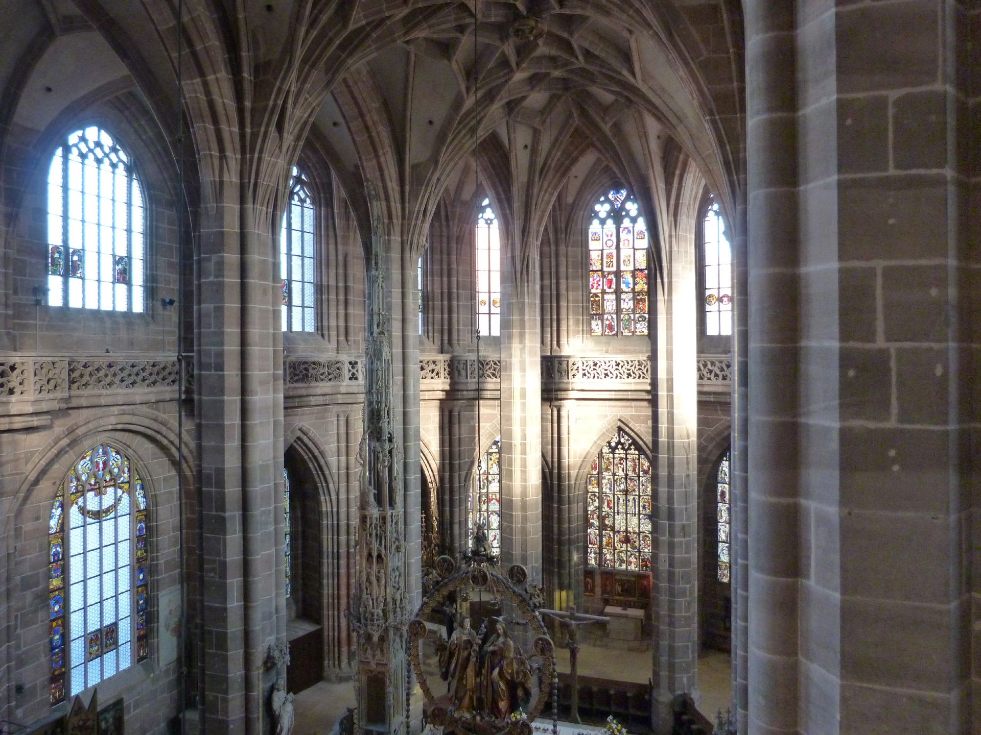 St. Lorenz-Church, choir Interior from the south gallery