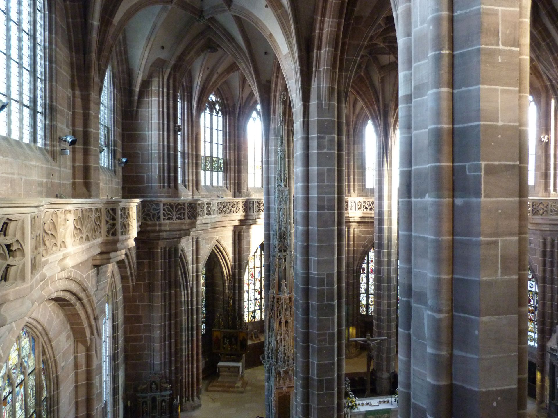 St. Lorenz-Church, choir Interior from the north gallery