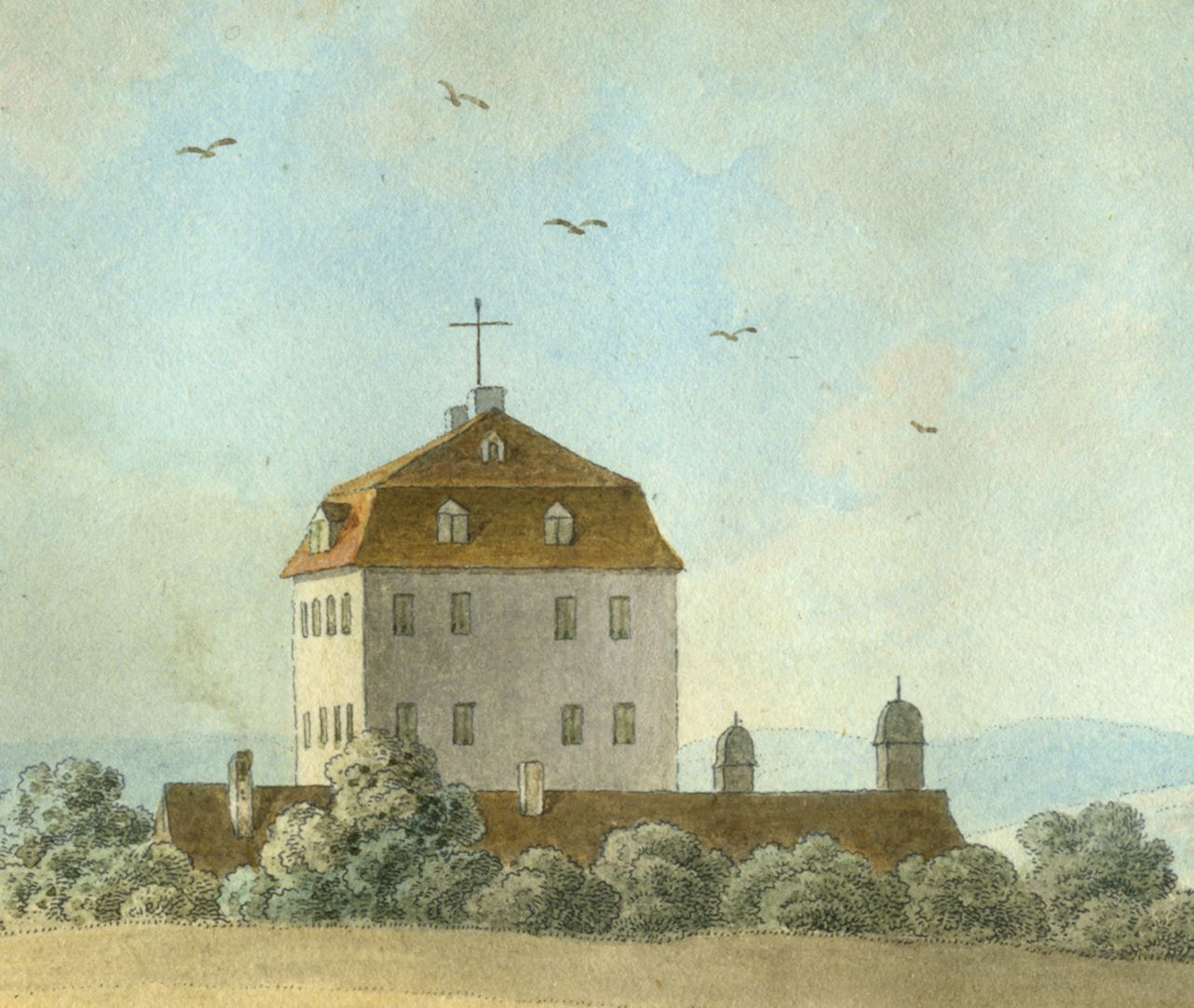 Thumenberg Detail with manor house Thumenberg