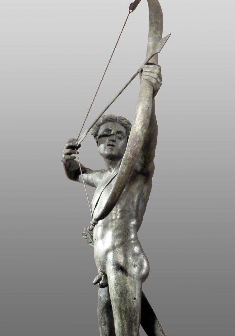 Apollo-Fountain Apollo as archer
