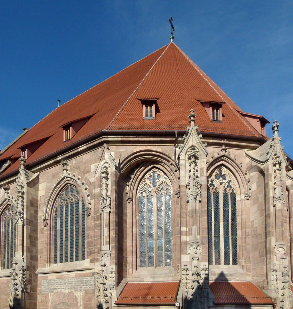 St. Lorenz-Church, choir Choir with the clearstory from the southeast