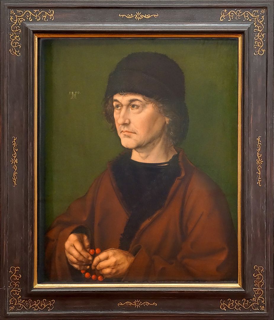 Portrait of his father 