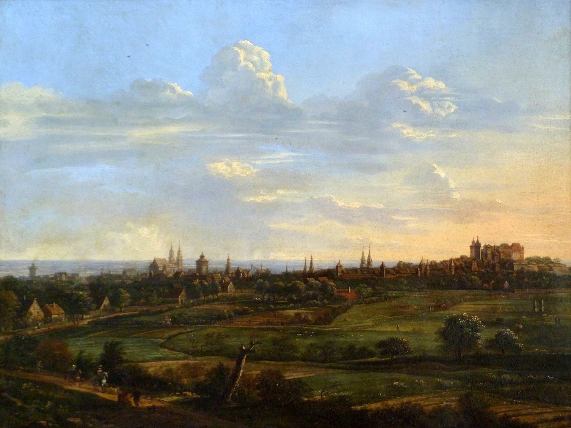 View of the City from the north-east General view