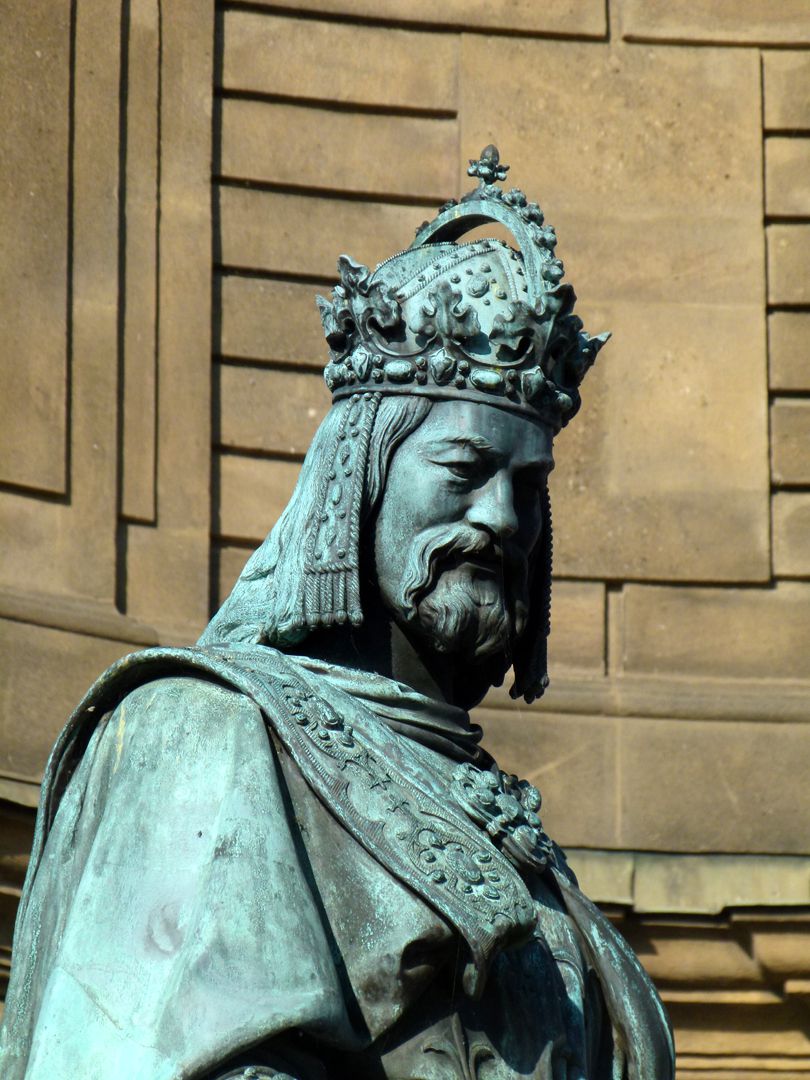 Monument of Charles IV (Prague) Portrait of the emperor