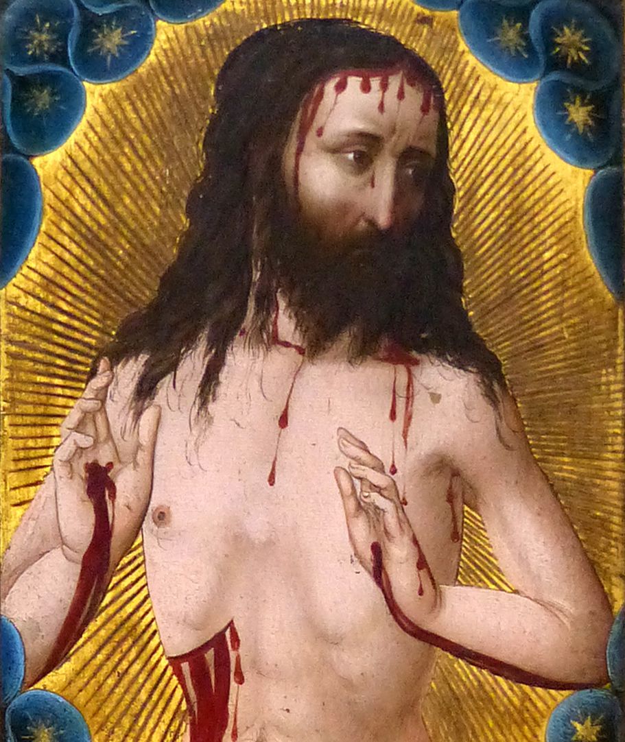 Christus as Man of Sorrows (Basel) Detail