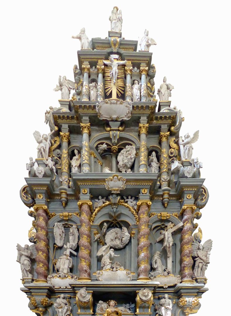 Altar of St. Bernard "exposed" altar