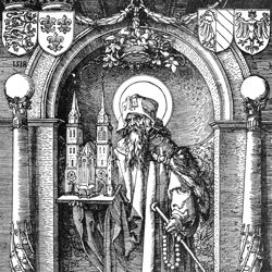 St. Sebaldus in the niche