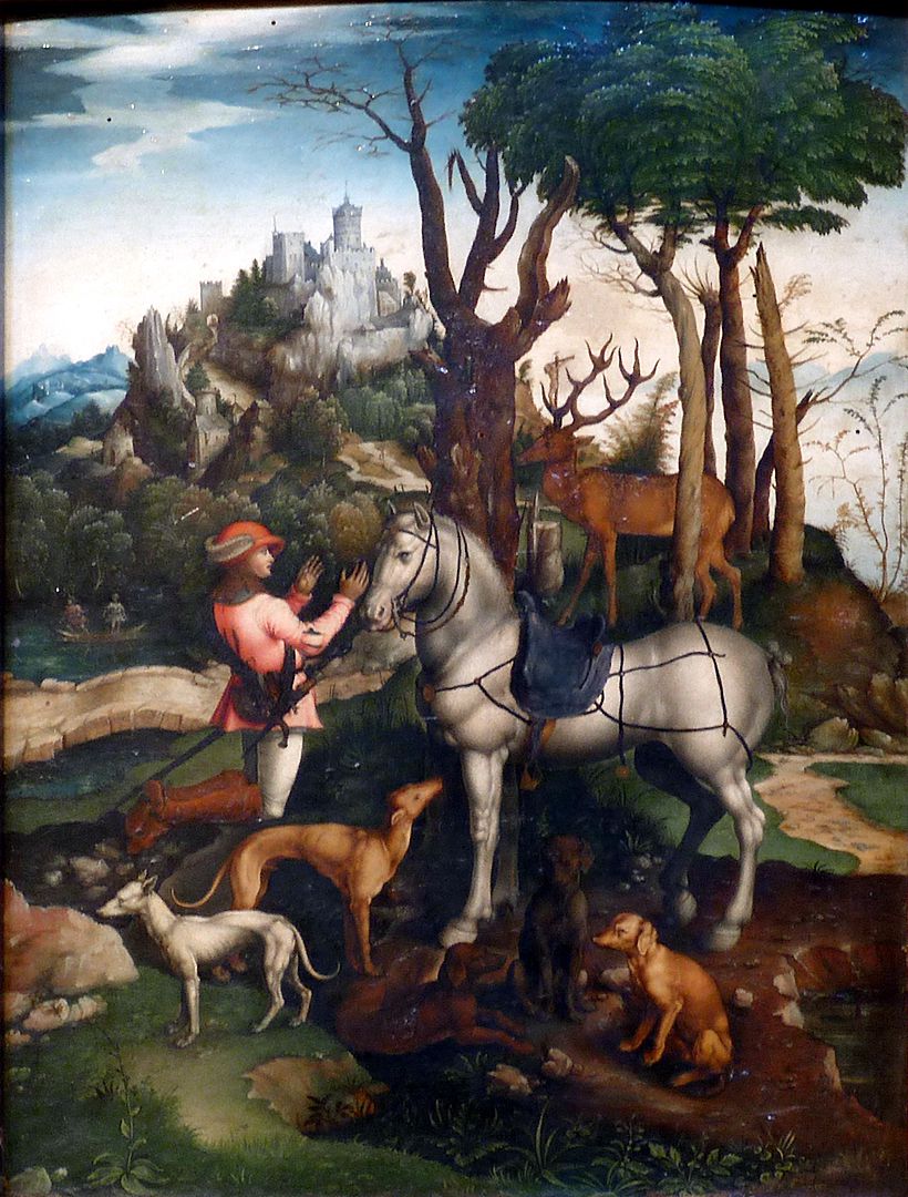 Kopie des hl. Eustachius nach Albrecht Dürer 