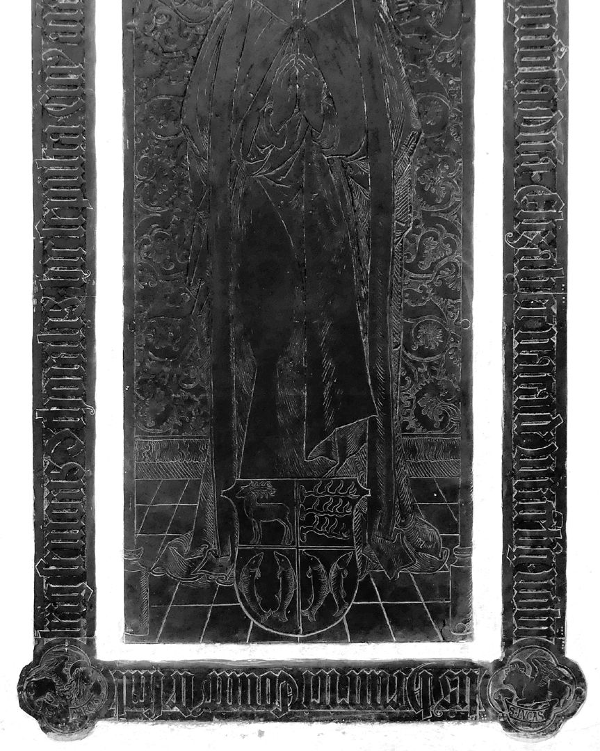 Countess Elisabeth of Stolberg (1447 – 3rd June.1505) Lower half of the tomb