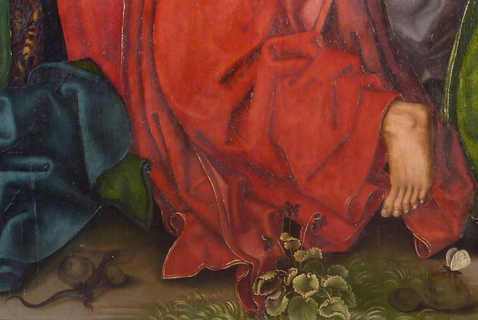 Ascension of Christ Right lower picture edge of the Ascension picture