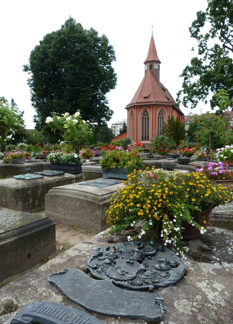 Epitaph of Georg Schweigger, Jeremias Eissler and Margaretha Regenfuss Burial ground with St. Johannis Church