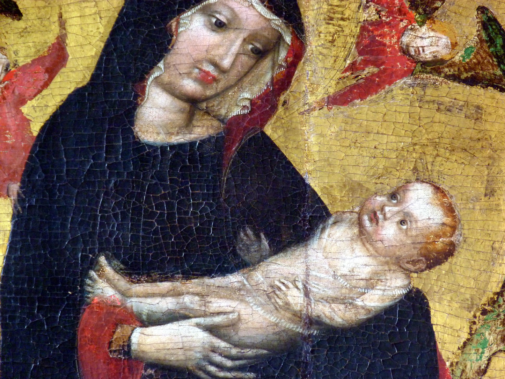 Epitaph der Elsbeth Waldstromer Mutter Gottes mit dem Kinde
