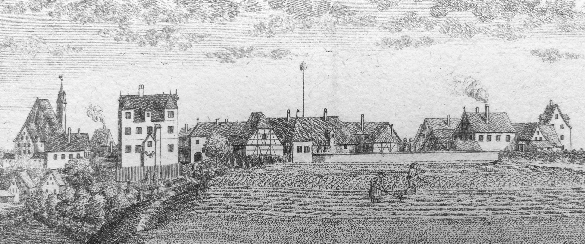 Prospect of Moegeldorf View of Moegeldorf