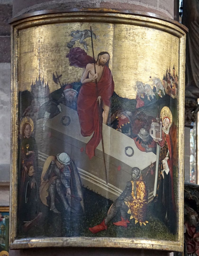 Resurrection of Christ Pillar image