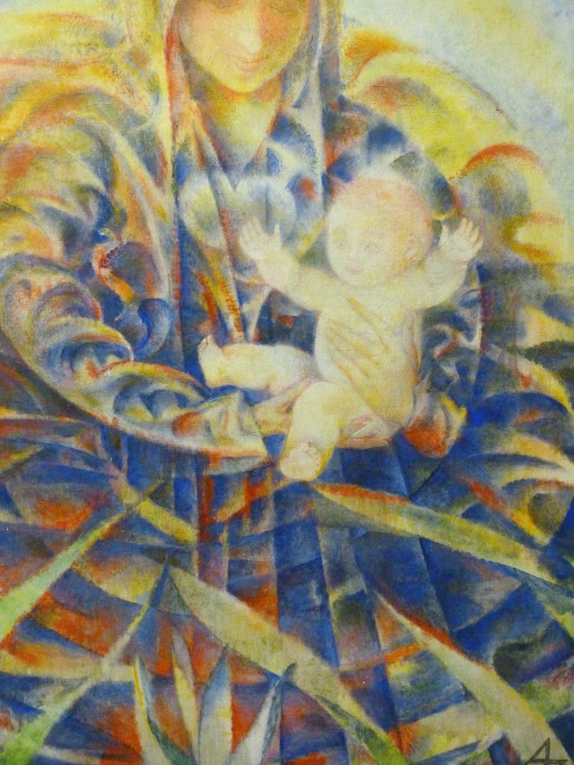 Madonna with child Detailed view