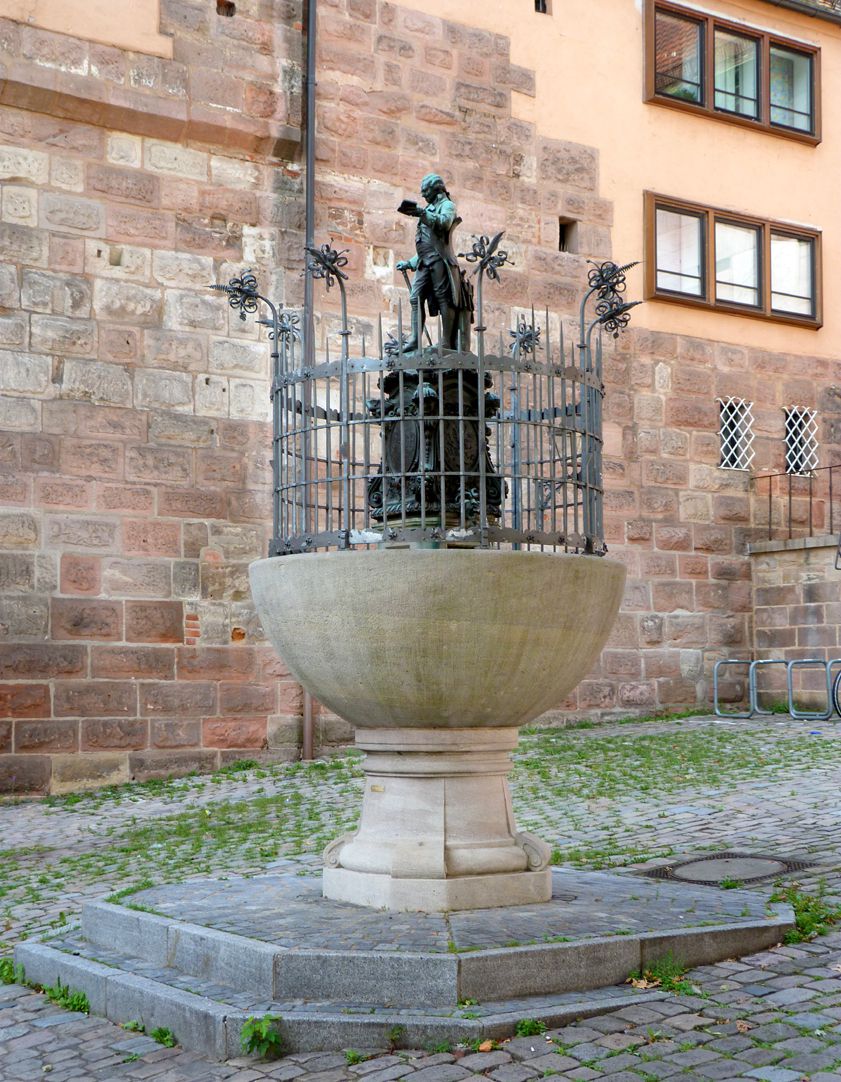 Grübel Fountain General view from the northeast