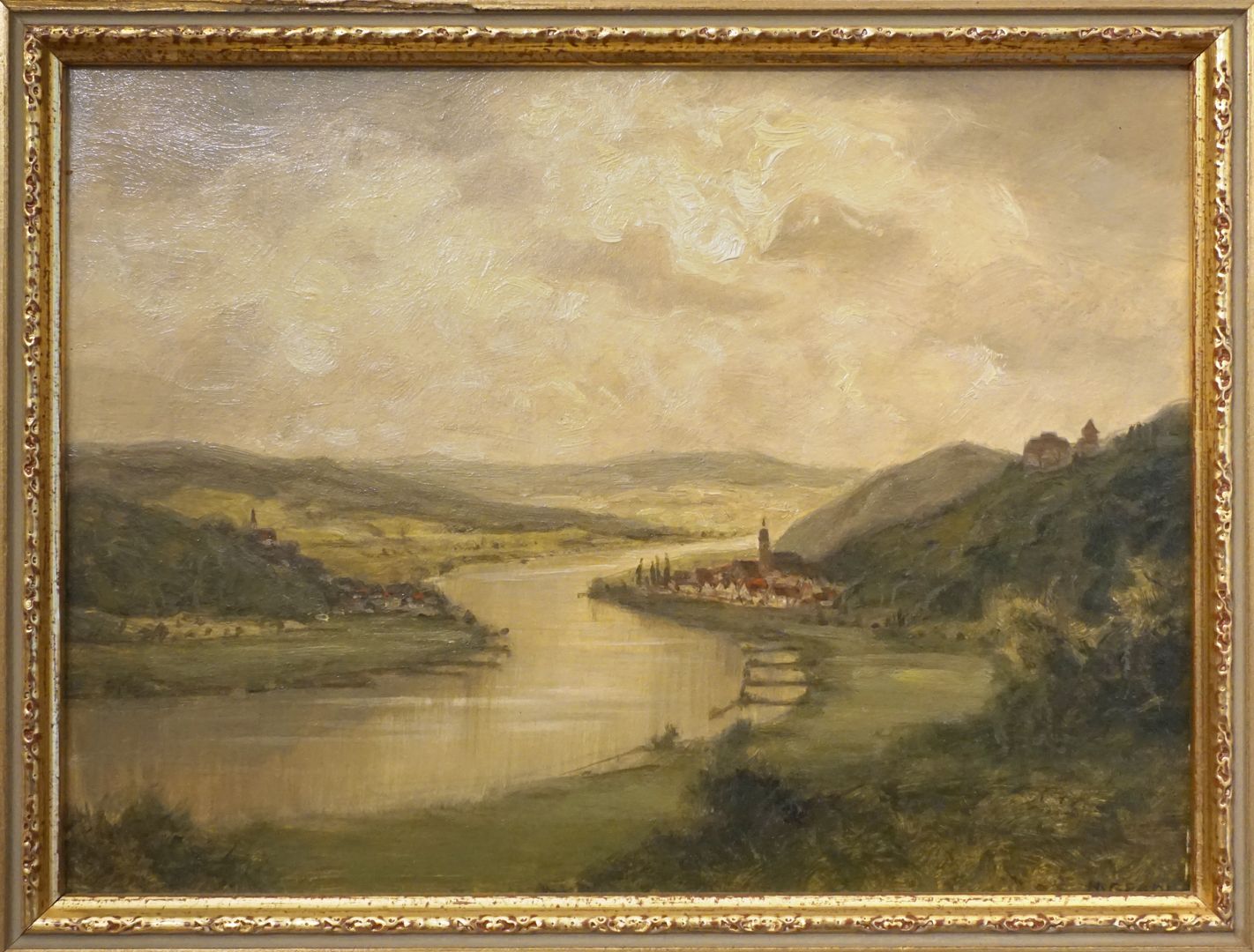 countryside on the river Main 