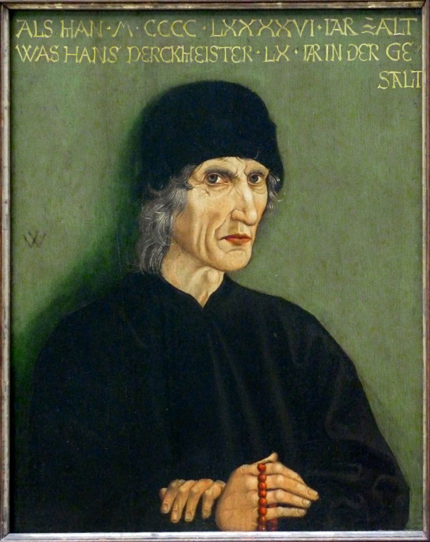 Bildnis des Nürnberger Apothekers Hans Perckmeister Gesamtansicht