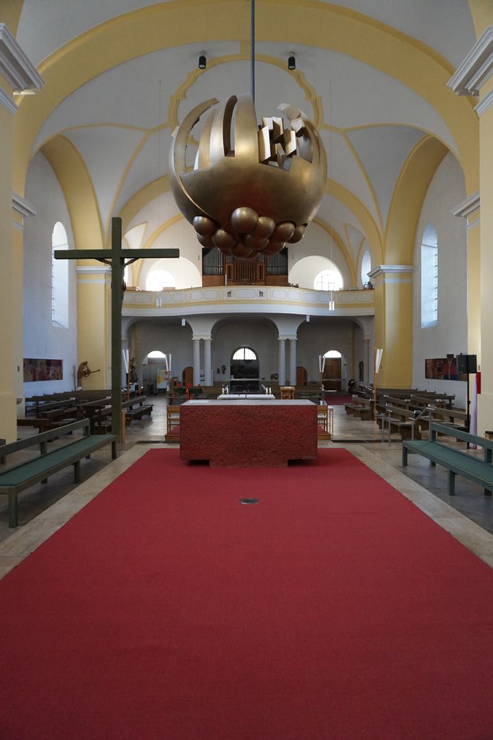 Pentecost View towards the organ loft