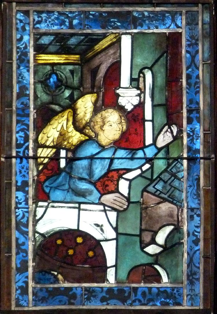 Hirschvogelfenster Fensterfeld aus dem Hl. Geist Spital um 1410