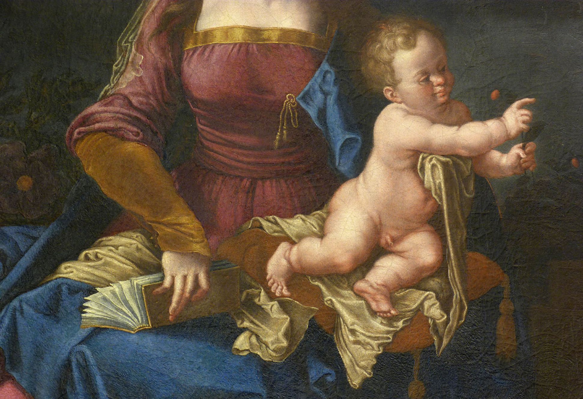 Madonna degli Animali Detail mit Jesuskind