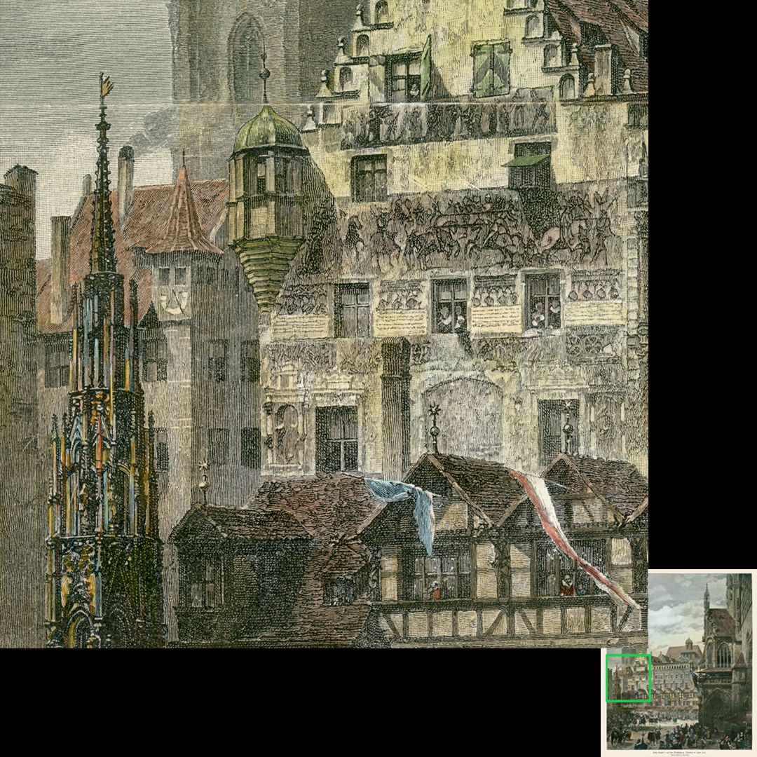 Market Square in Nuremberg with Emperor Leopold's Entry in 1658 