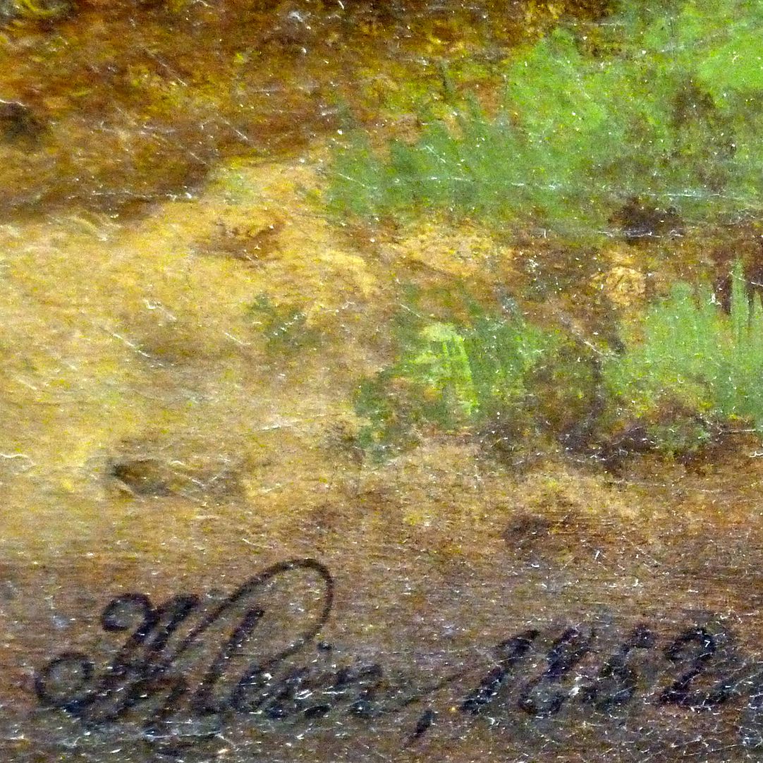 Rest Signature at the right lower edge of the picture