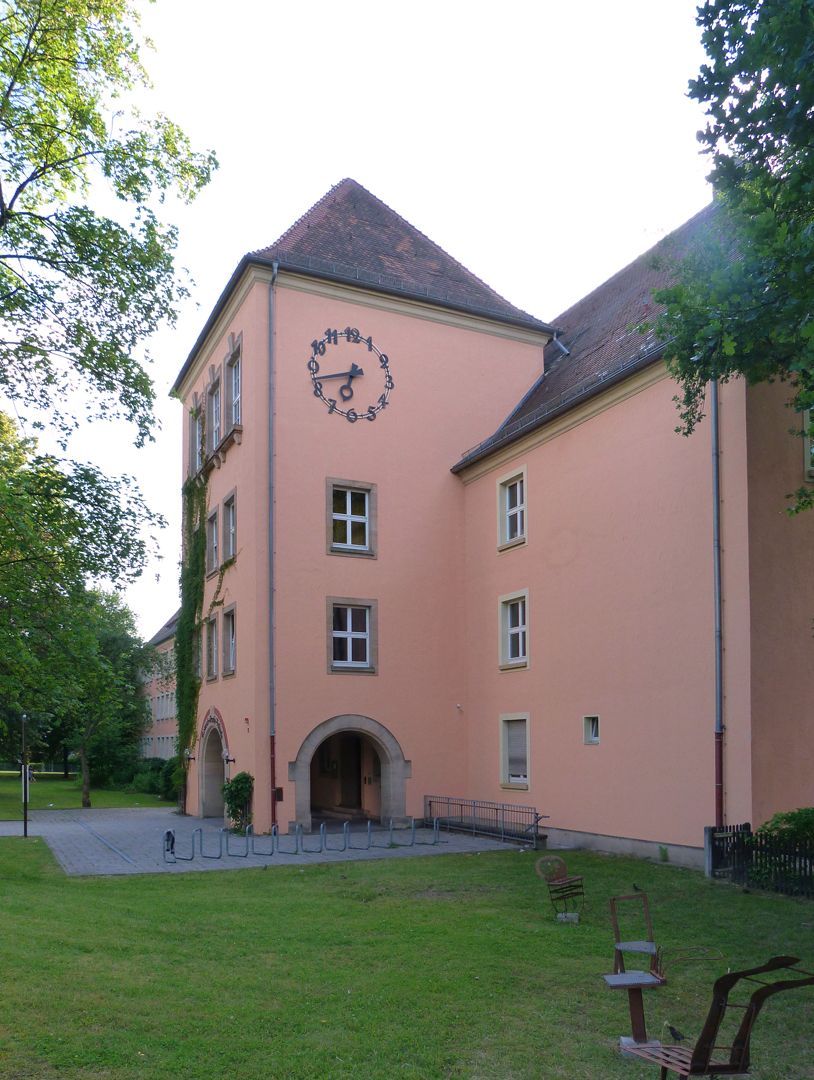 Konrad-Groß-School Ansicht, Oedenberger Straße - Ecke - Dresdener Straße