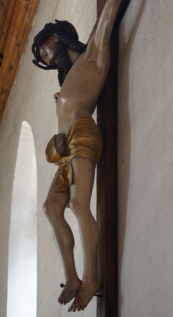 Crucifix Oblique view from the west