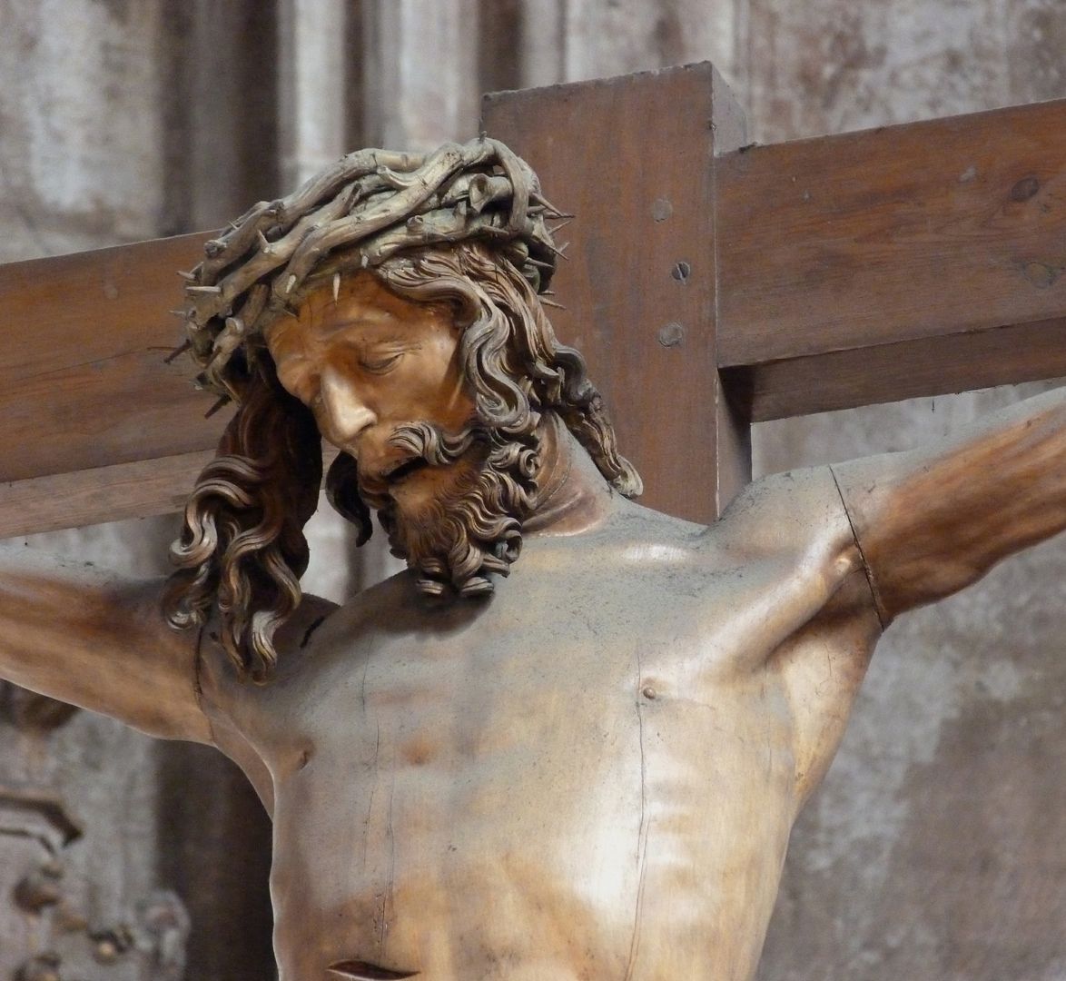 Crucifixus Upper part of the body