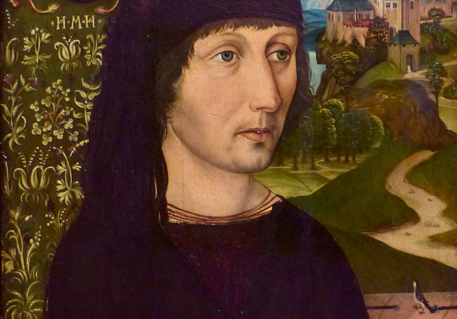 Portrait of Levinus Memminger Detail