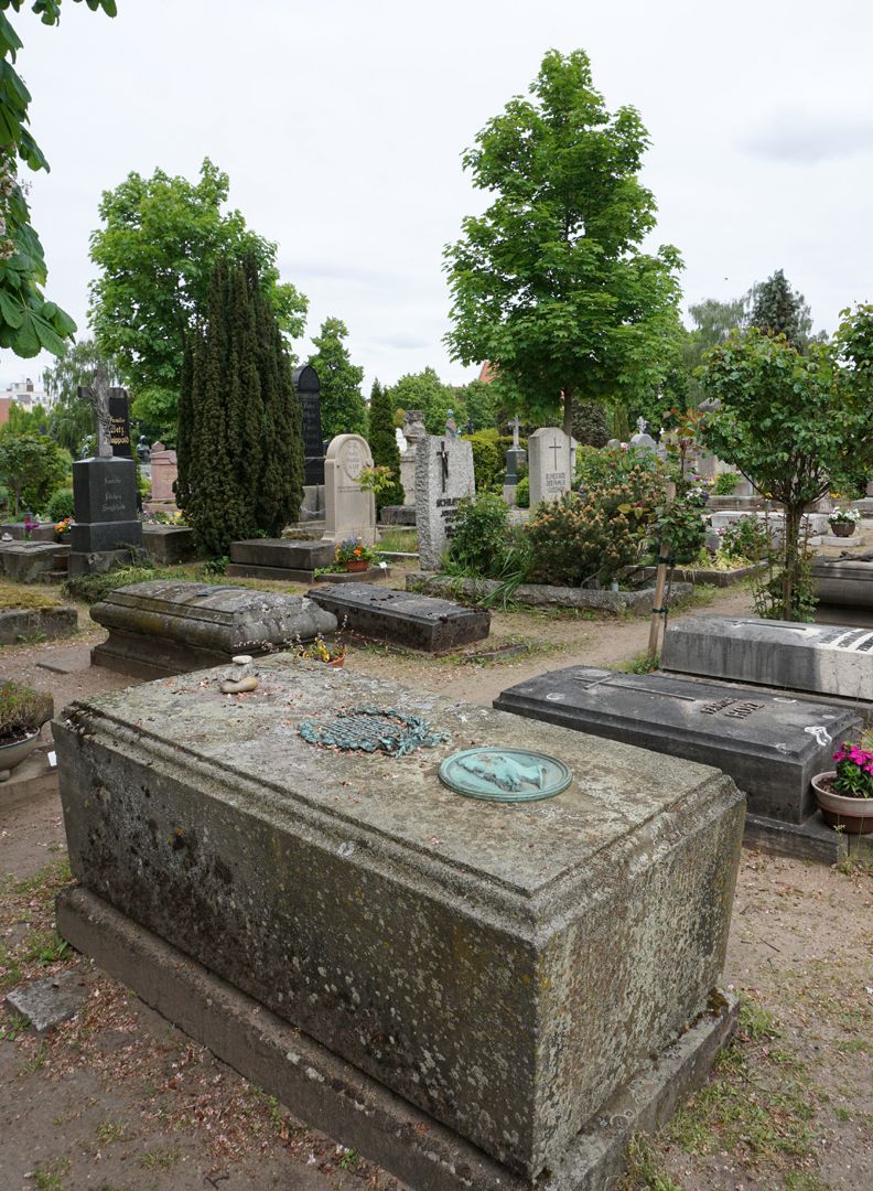 Gravesite of Ludwig Feuerbach Location in the cemetery