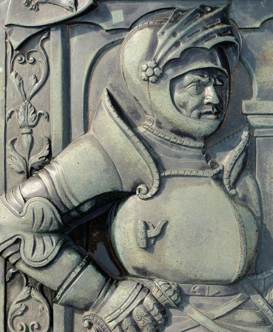 Alexius Müntzer of Bamberg (died 1537) and Katharina Eisen (died 1552) Detail of Alexius Münzer of Bamberg