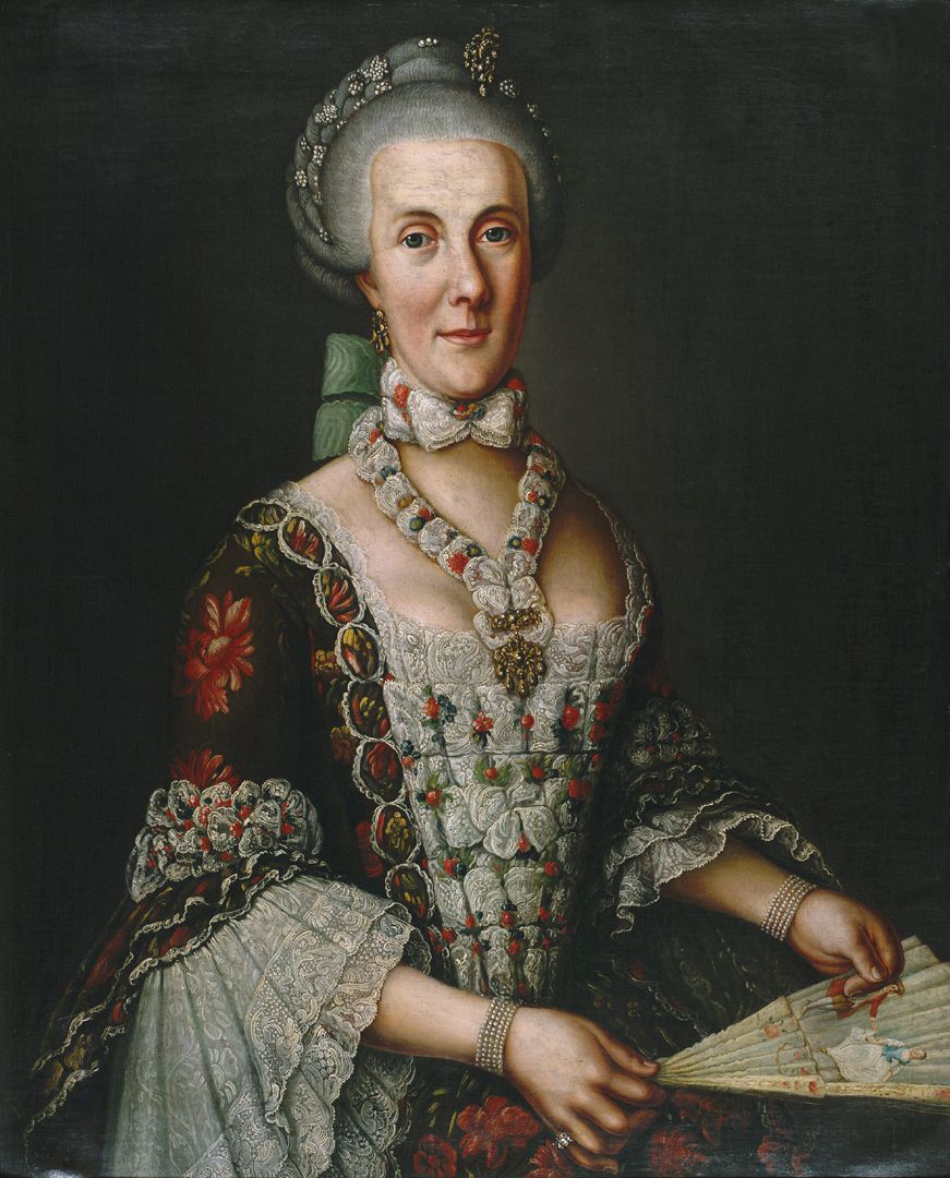 Portrait of Magdalena Barbara von Hailbronner 