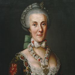 Portrait of Magdalena Barbara von Hailbronner
