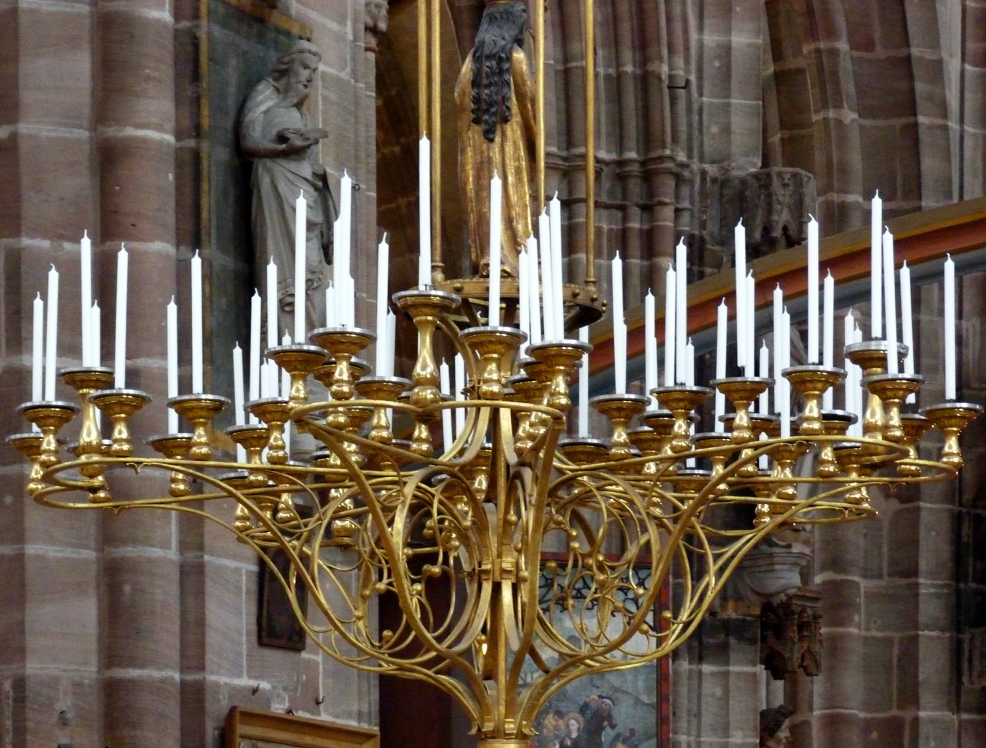 St. Mary´s chandelier View from the northwest