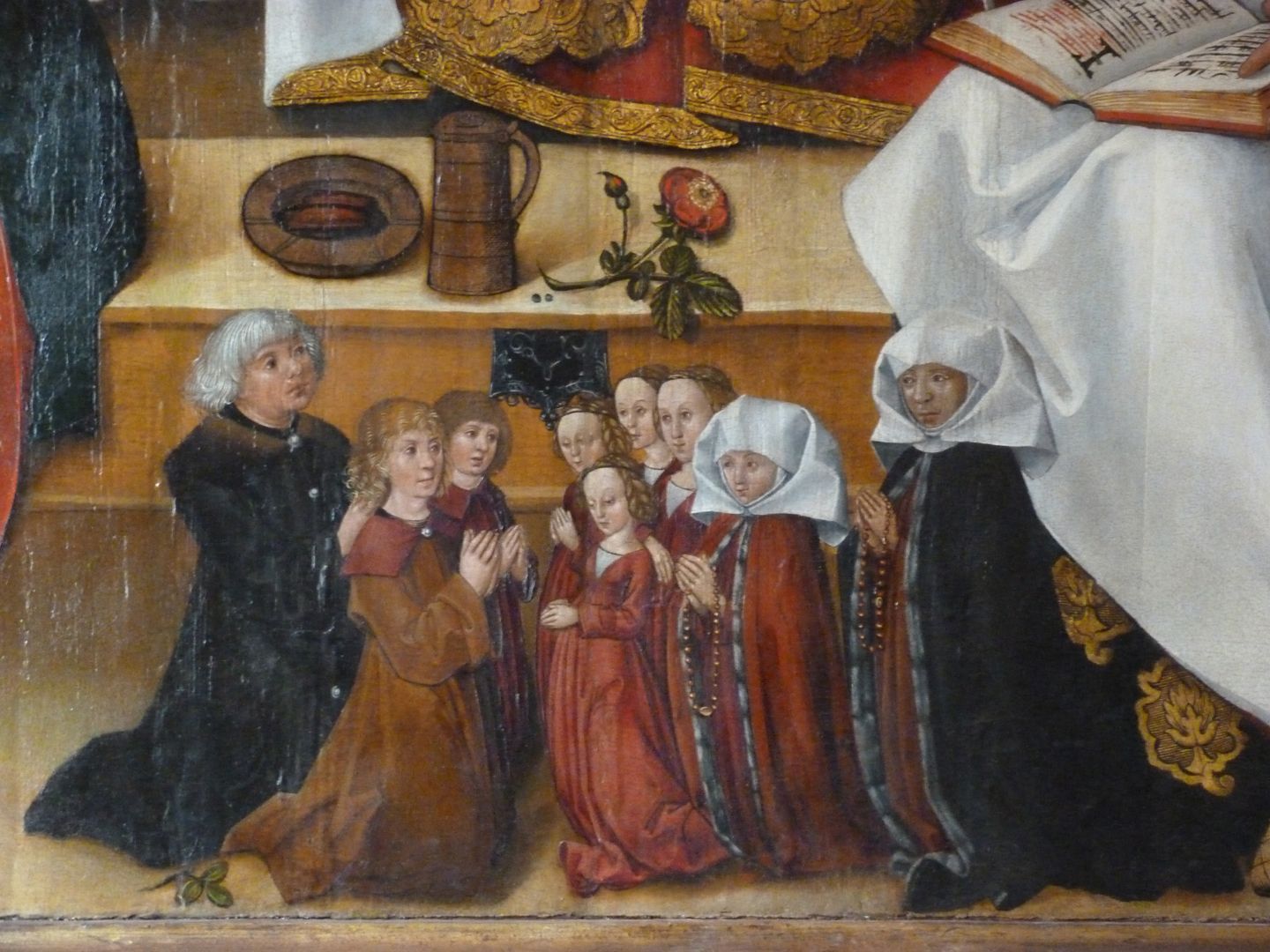 Mary's death Detail view ith donor´s family