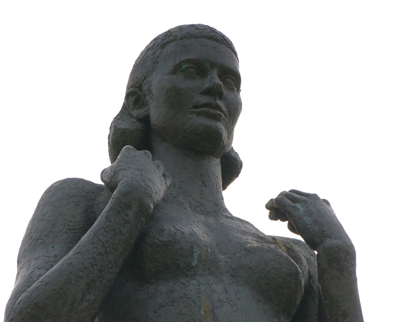 Noris Fountain Detail of the upper female figure