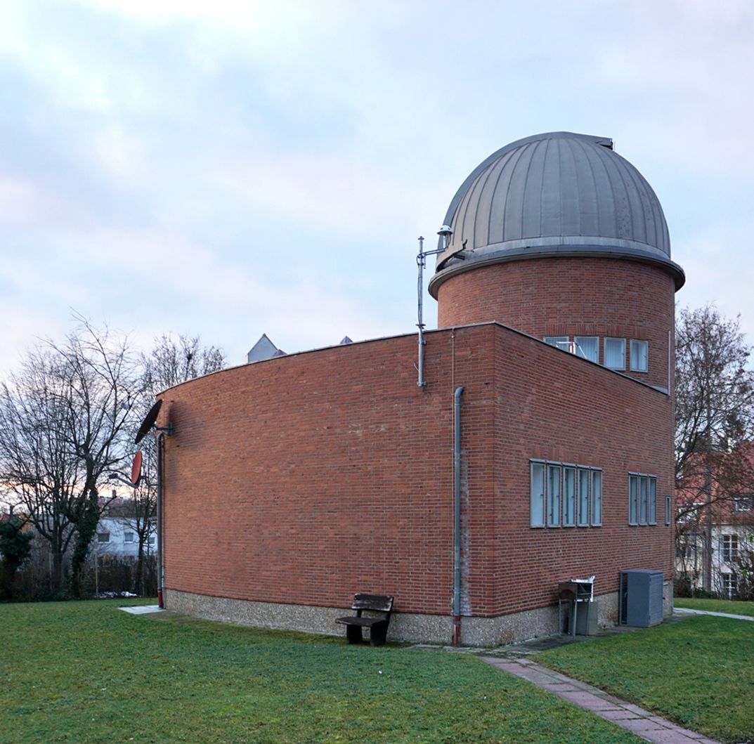 Public observatory on the Rechenberg View from the south east