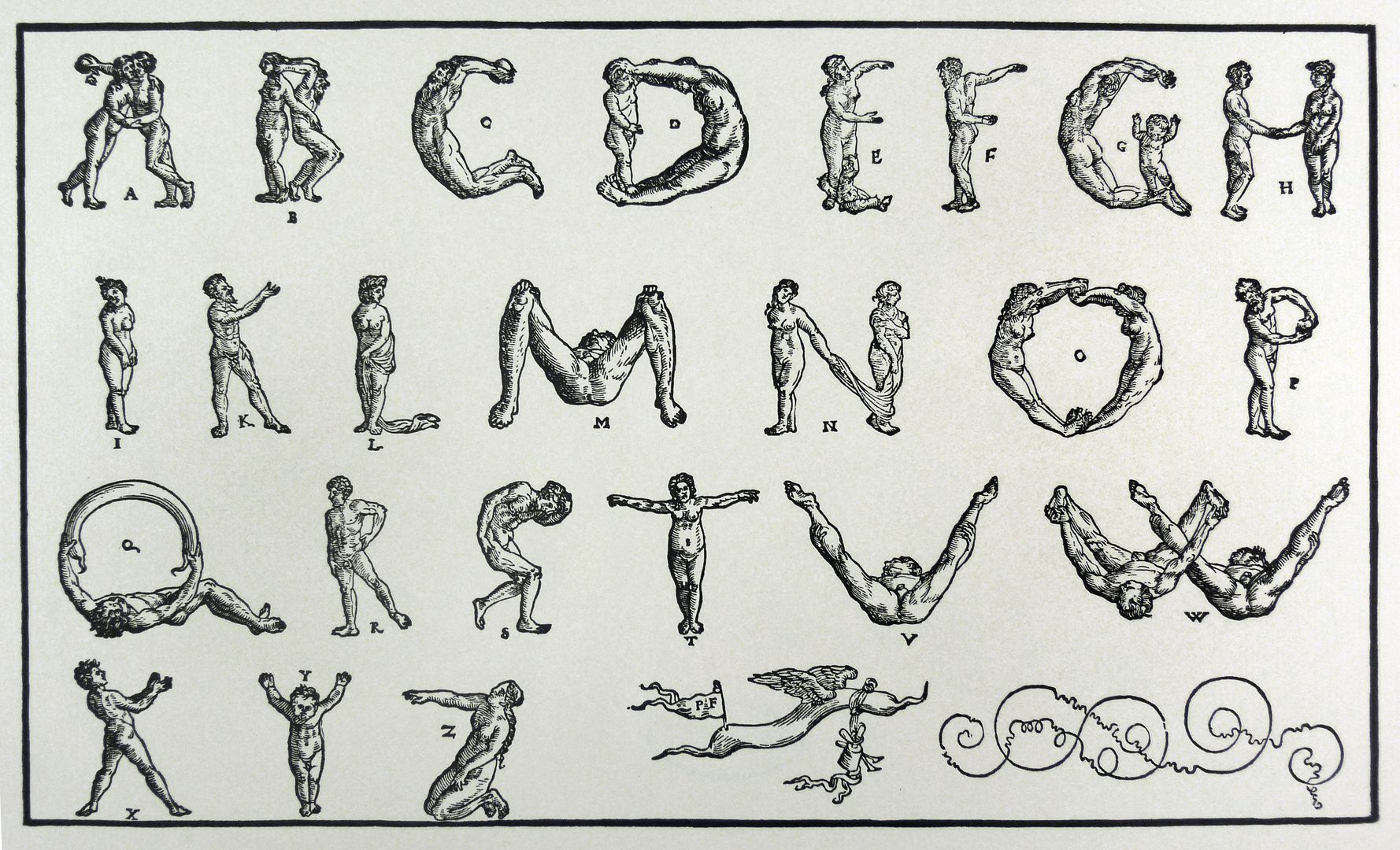 The Human Alphabet 