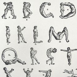 The Human Alphabet