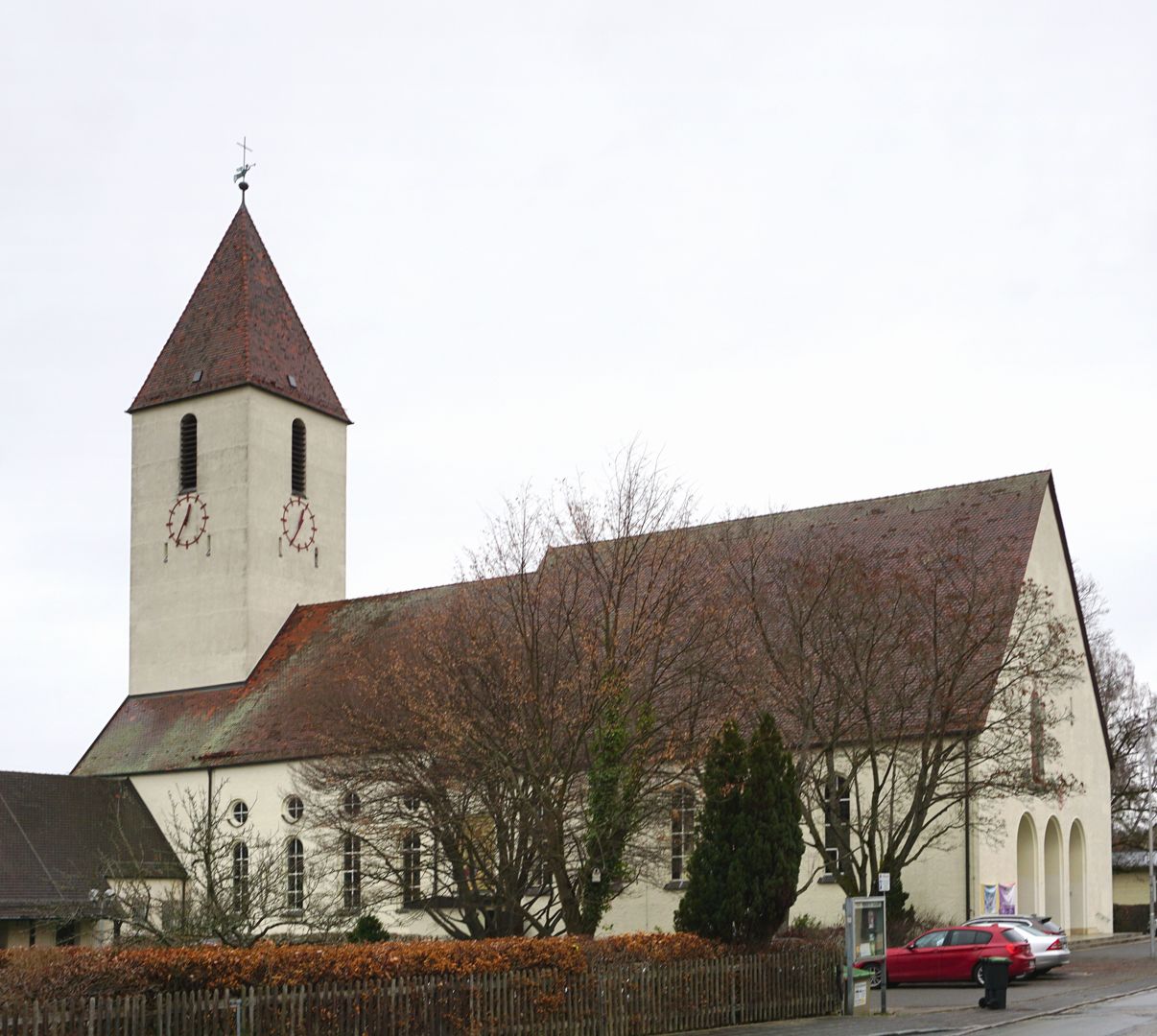 St. Sebald Church, nave with extension building
