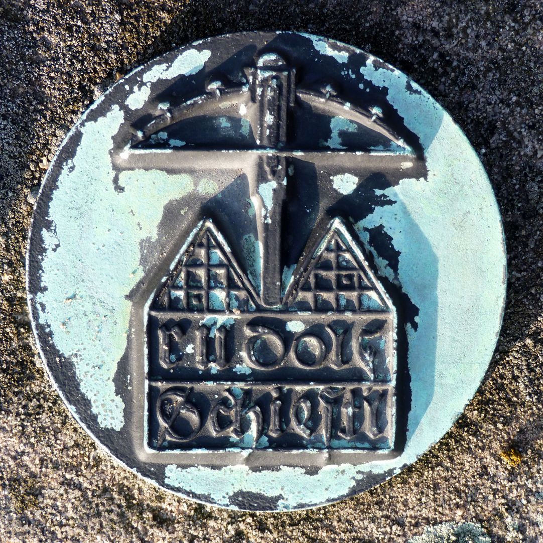 Epitaph Rudolf Schiestl Right commemorative plaque