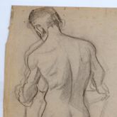 Nude study of a young man