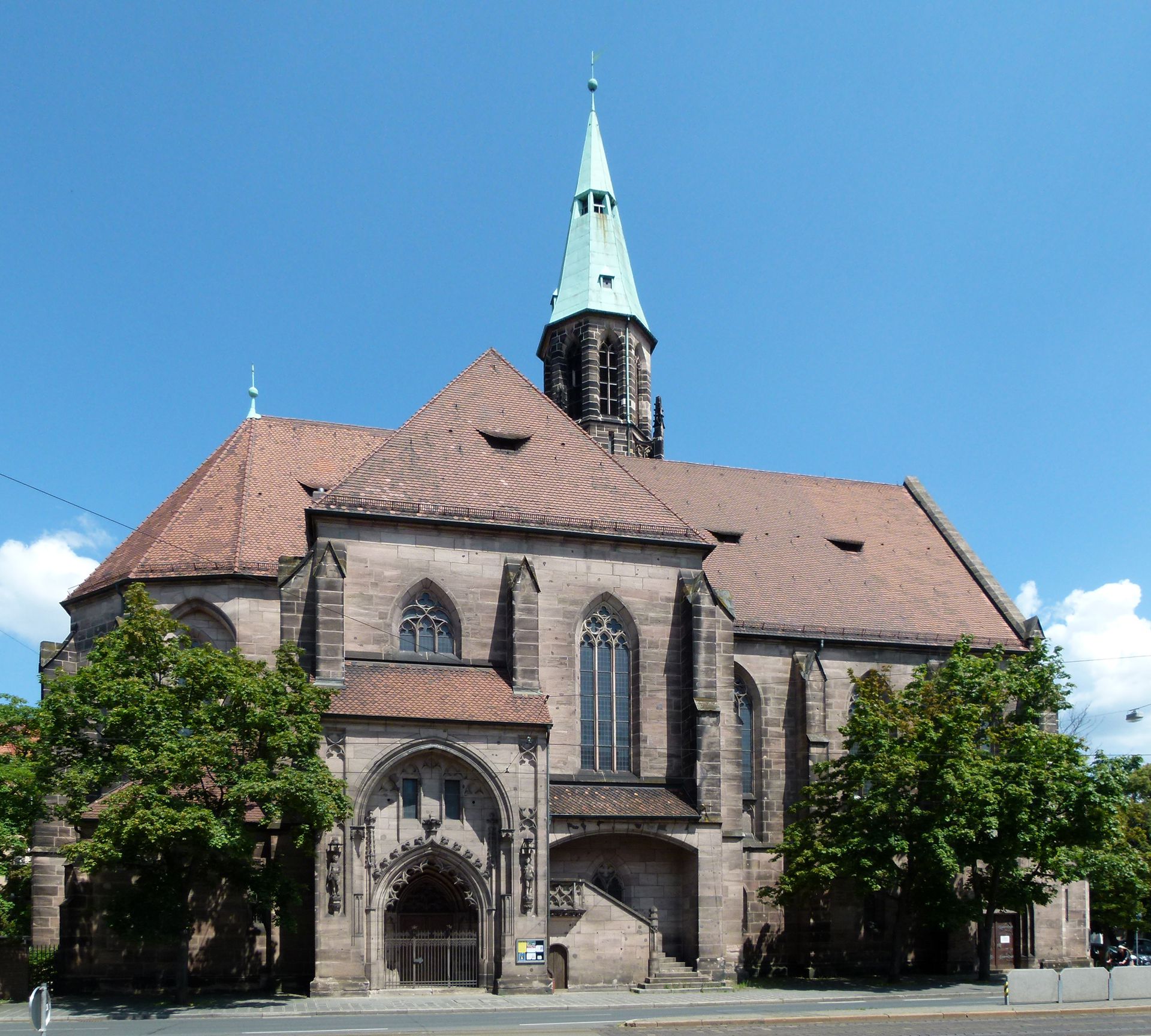 St. Peter Church Lateral view from the south