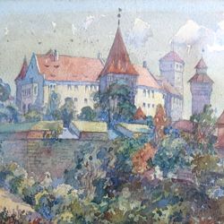 Castle view from Neutorgraben