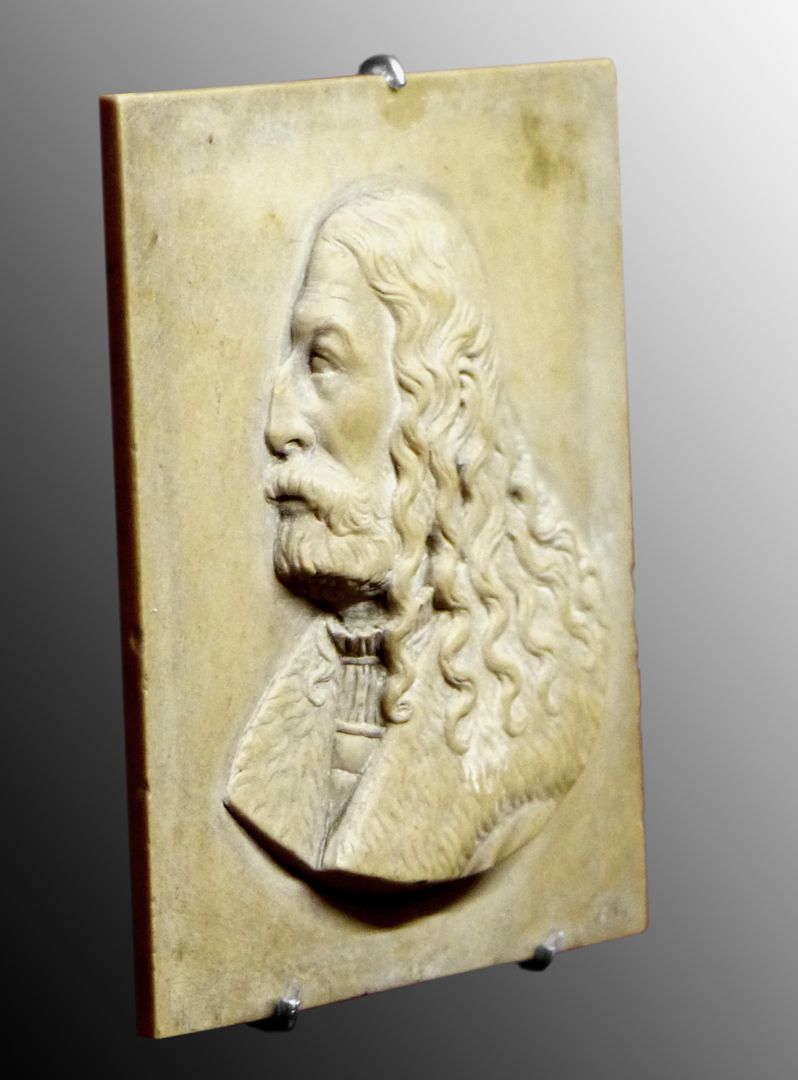 Bildnis Albrecht Dürers Schrägansicht von links