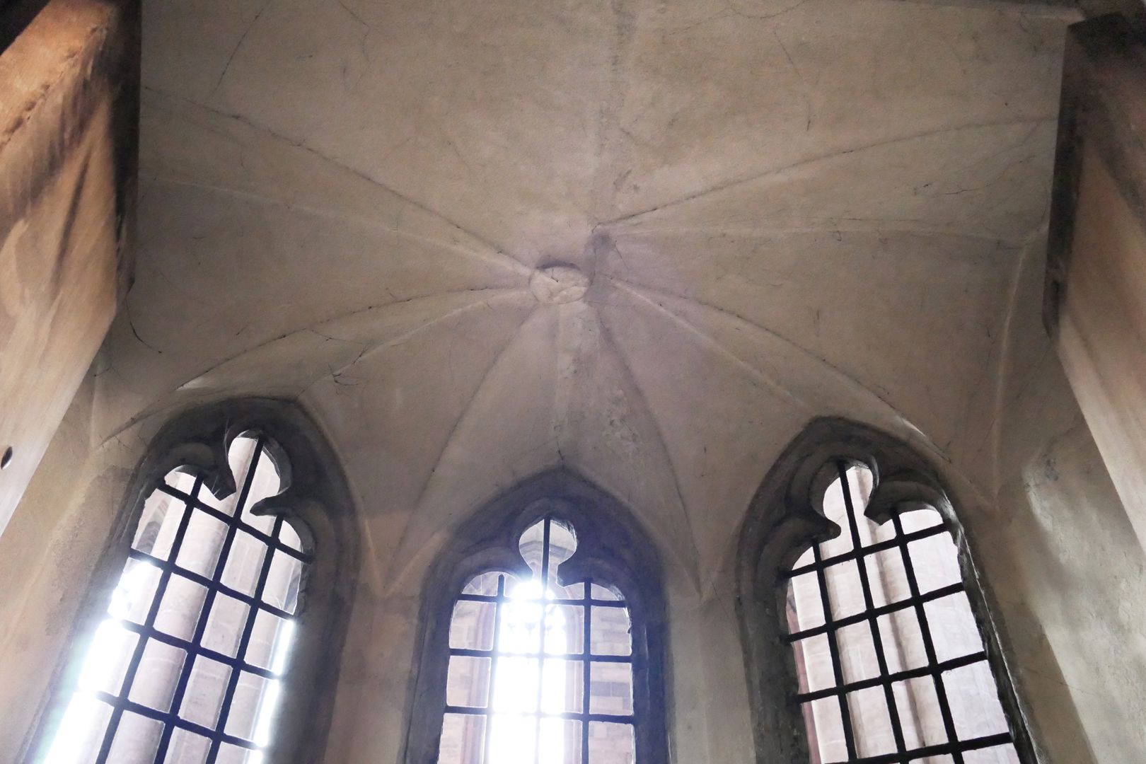 Die Sebalduskirche als Architektur Gratgewölbe des Chörleins