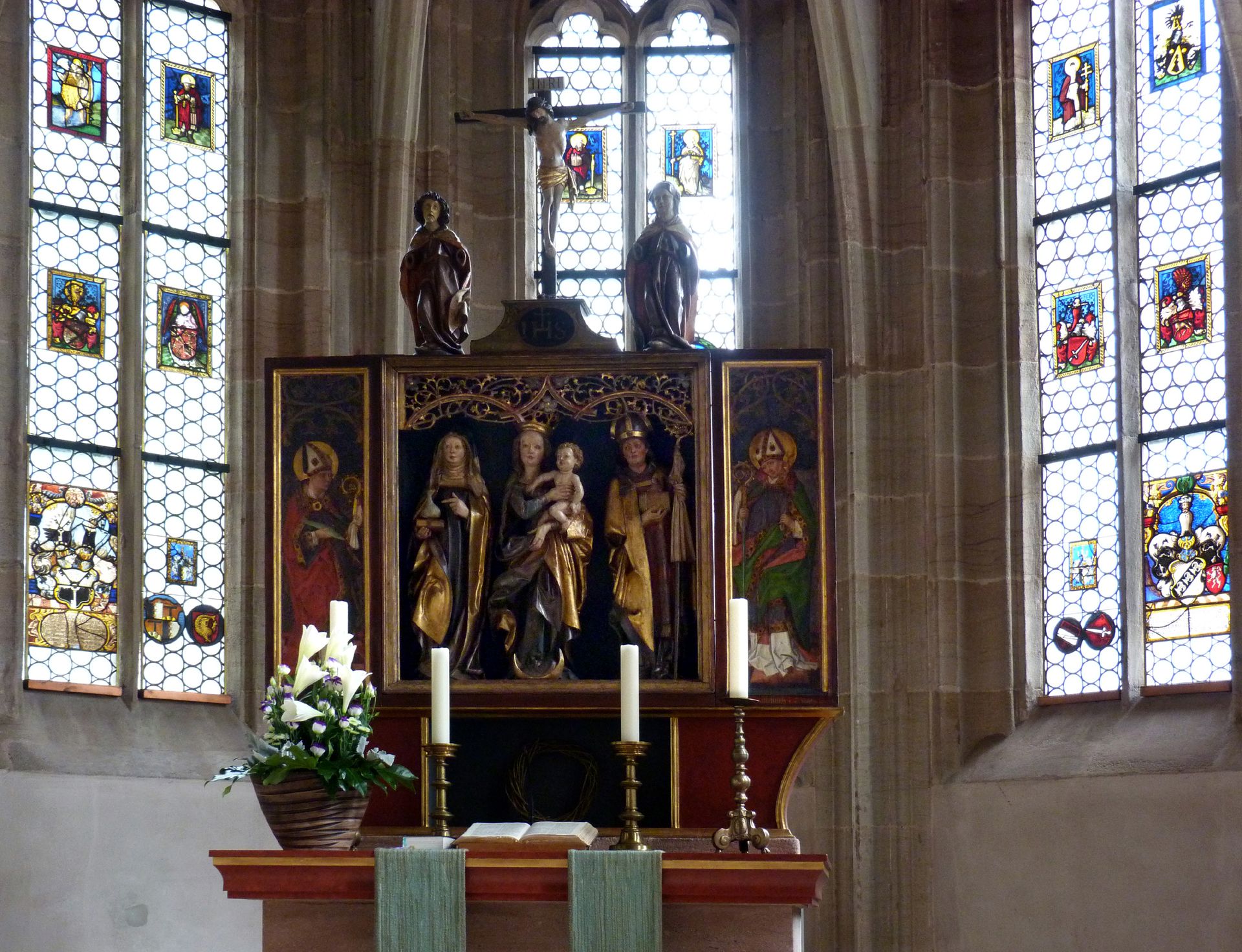 St. Jobst Chor mit Ottmaraltar, nach 1500