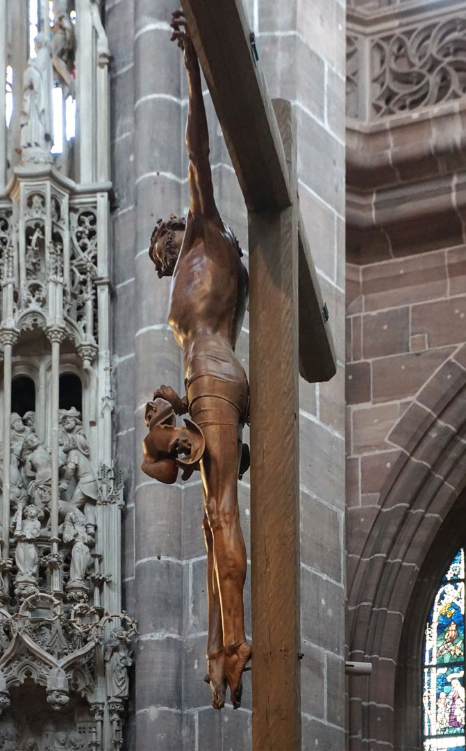 Crucifixus seitliche Ansicht